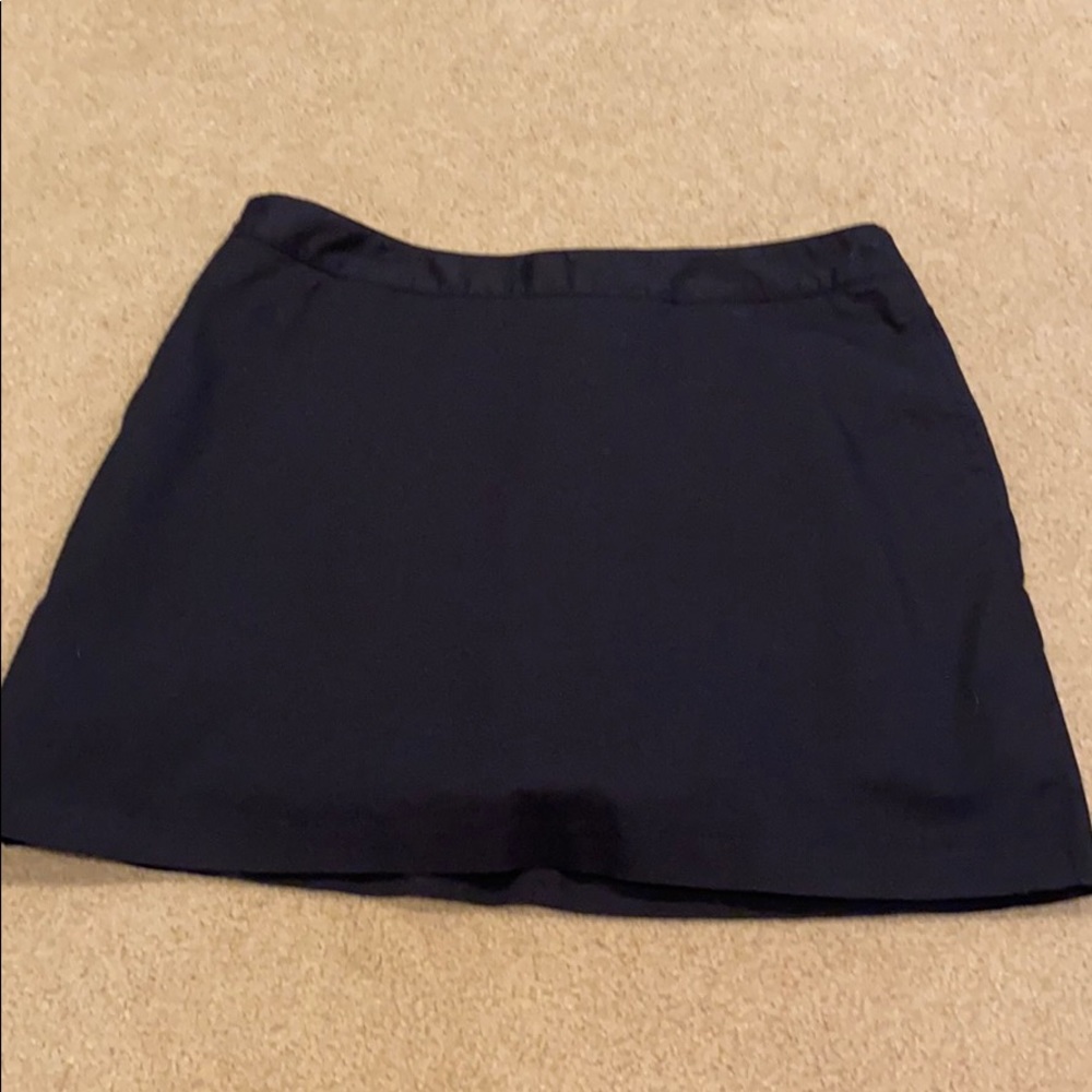 Black Adidas golf skort